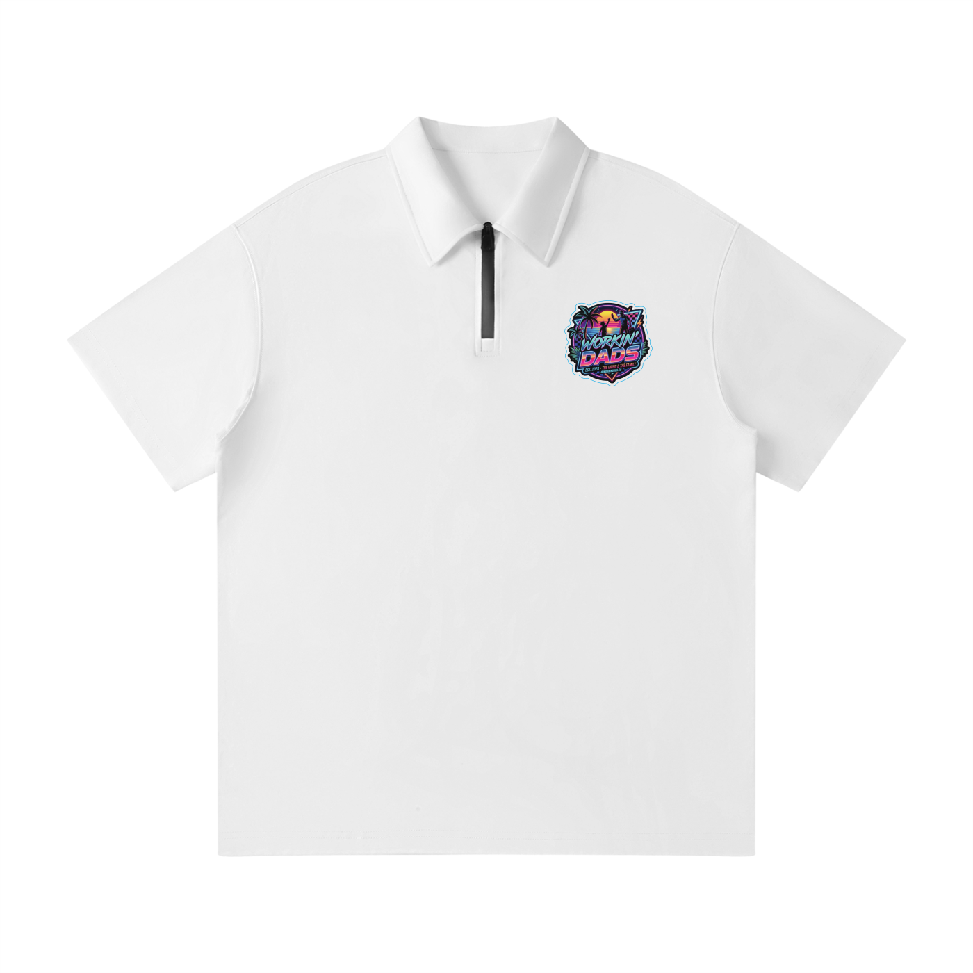 WD Miami Vice Polo Unisex Quarter-Zip Polo Shirt