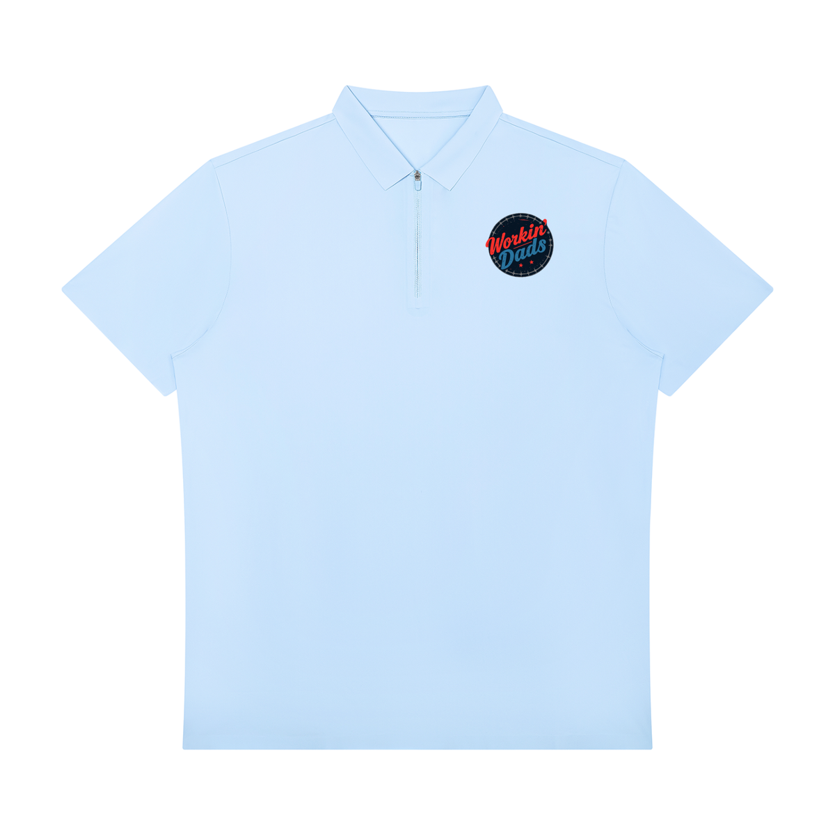 Workin' Dads Quarter-Zip Performance Polo Shirt
